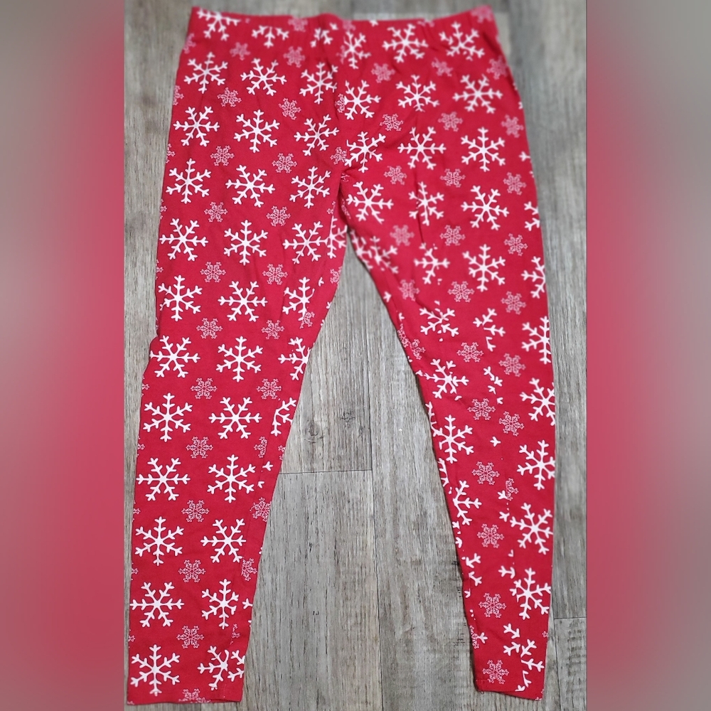 Jr size 15/17 Snowflake Leggings